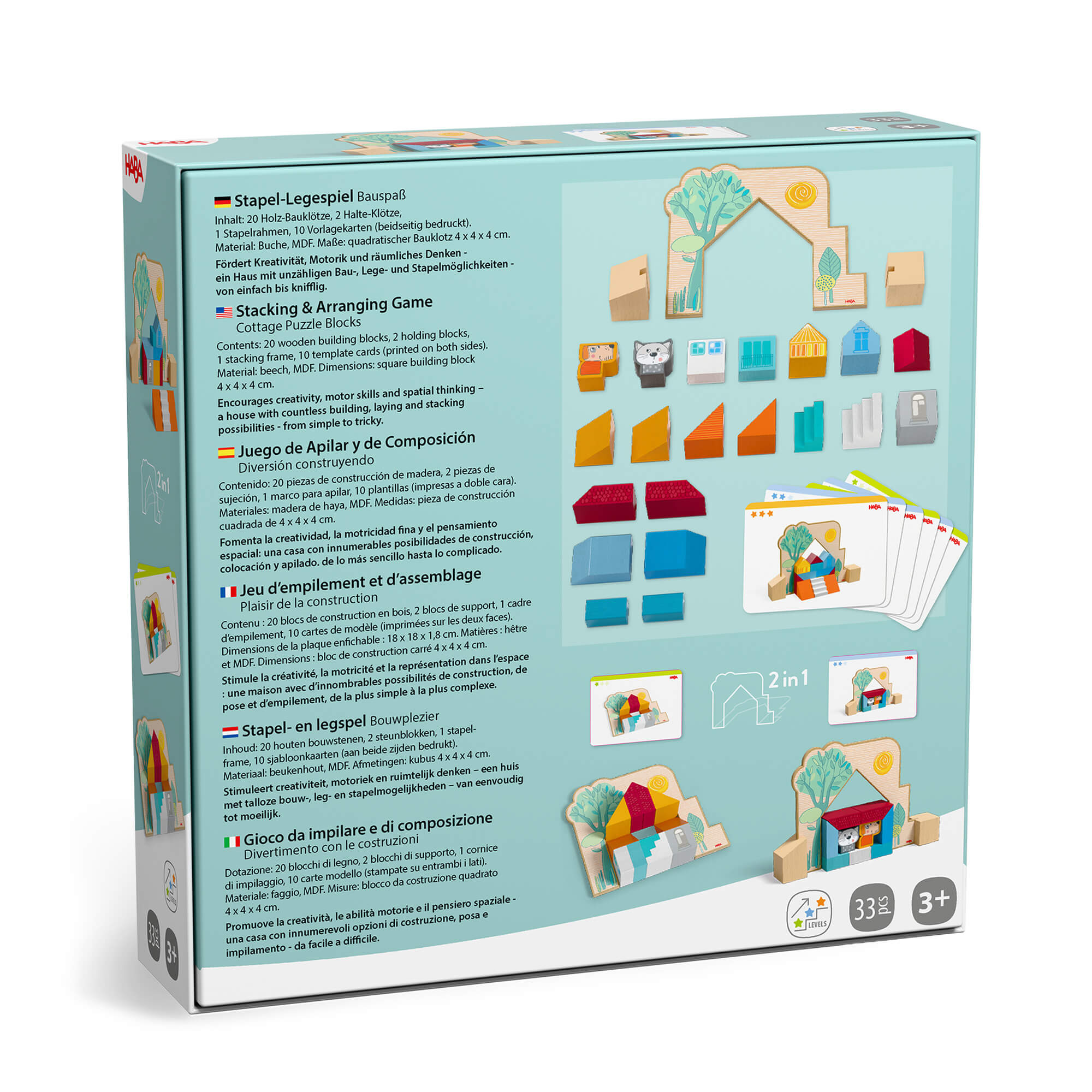 Cottage Puzzle Blocks Game